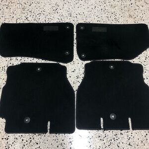 Jeep Wrangler Unlimited Black Floor Mats Set 2010 - 2020